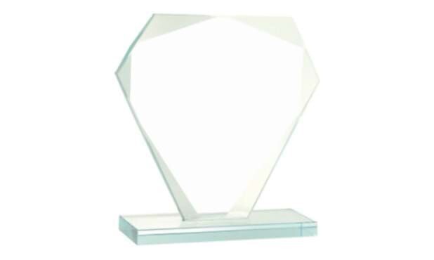 Premier Diamond Series Jade Glass Award: 6-1/4"-103024