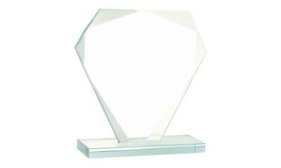 Premier Diamond Series Jade Glass Award: 6-1/4"-103024