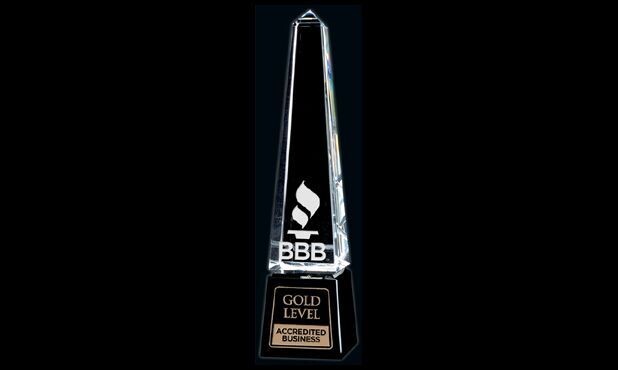 Accolade Series Optic Crystal Award: 10-3/8"-105887