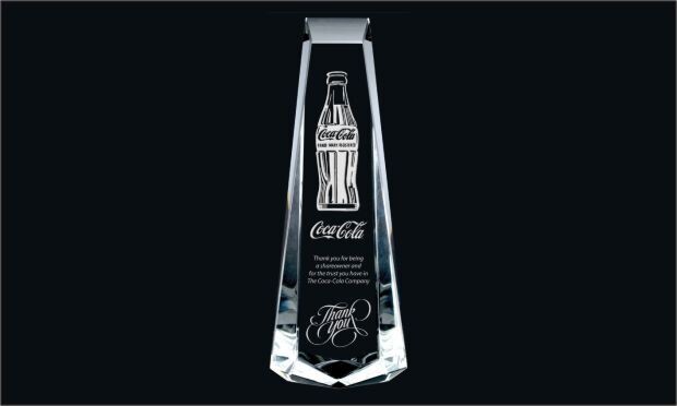 Forsyth Series Tower Glass Award: 9-1/8"-105900