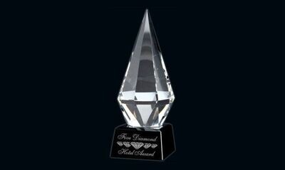 Prism Optic Crystal Award: 8-1/8"-105911