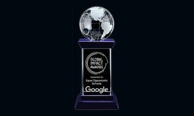 Diplomat Series Optic Crystal Award: 6-1/2"-105923