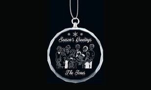 Glass Ornament: 2-3/4"-105955