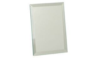 Clear Glass Mirrored Plaque: 7" x 9"-106948