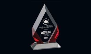 Delta Series Clear and Red Crystal: 9"-107652