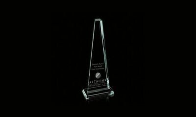Pinnacle Series Jade Glass Award: 10"-100986