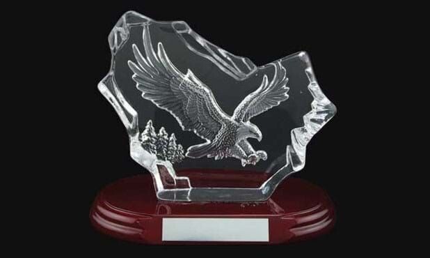 Soaring Eagle Iceberg: 7" x 6-5/8"-101056