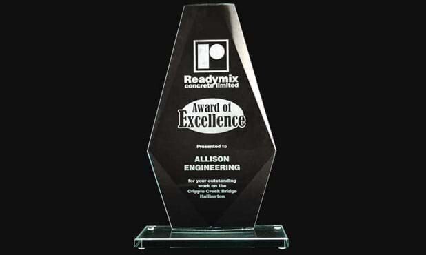 Coulton Series Jade Glass Award: 10-5/8"-101232