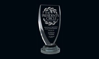 Vanity Series Glass Award: 8-7/8"-101503