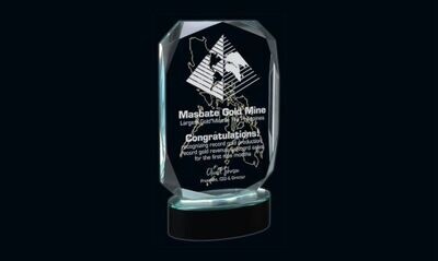 Liberty Glass Award: 8-1/2"-101525