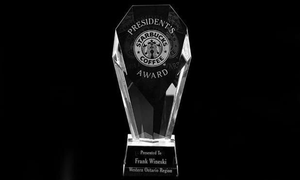 Burnaby Series Optic Crystal Award: 7-3/4"-101655