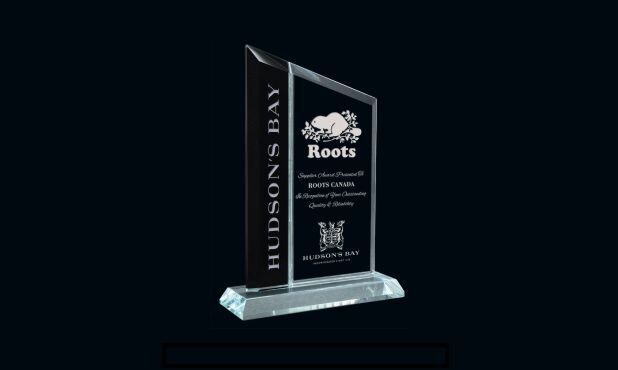 Berkshire Series Glass Award: 5" x 9"-101697