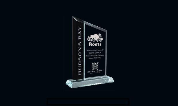 Berkshire Series Glass Award: 4-5/8" x 8-1/4"-101696
