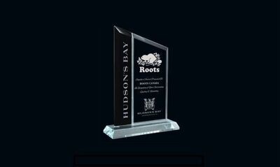 Berkshire Series Glass Award: 4-5/8" x 8-1/4"-101696