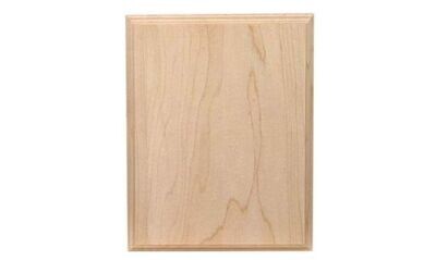 Solid Maple Regular Edge Plaque: 9" x 12"-100753