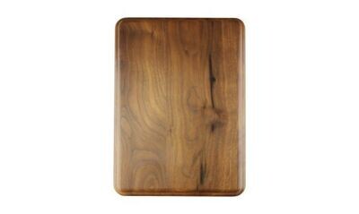 Solid Walnut Double Rolled Edge Plaque: 11" x 15"-100707