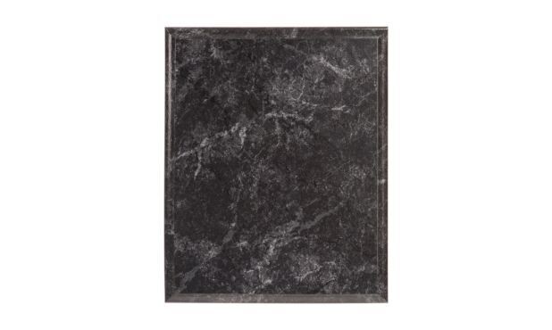 Black Marble Laminate Plaque: 10-1/2" x 13"-101092