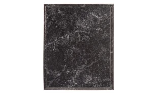 Black Marble Laminate Plaque: 12" x 15"-101093