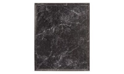 Black Marble Laminate Plaque: 12" x 15"-101093