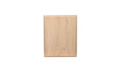 Solid Maple Regular Edge Plaque: 6" x 8"-101445