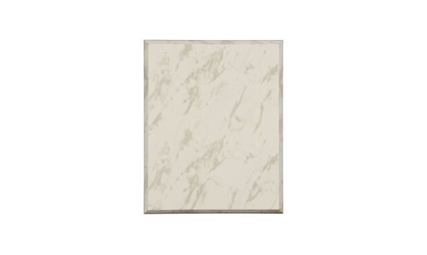 White Marble Laminate Plaque: 8" x 10"-101494