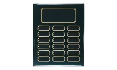 Black Piano Finish Perpetual Plaque: 10-1/2" x 13"-103045
