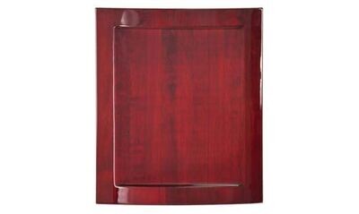 Eclipse Series Rosewood Piano Finish Plaque: 7-1/2" x 9"-103190