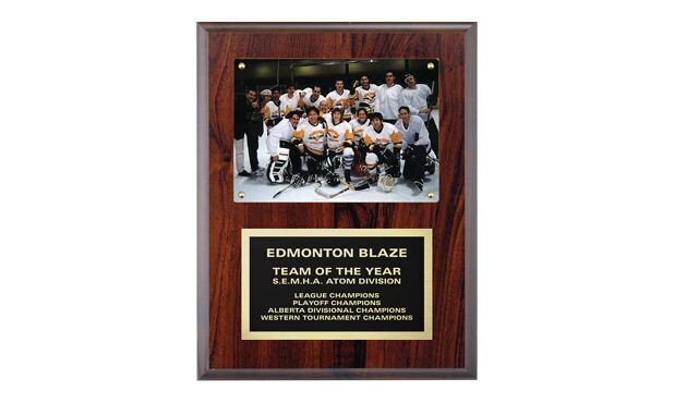Cherrywood Laminate Photo Plaque: 7" x 9"-103242