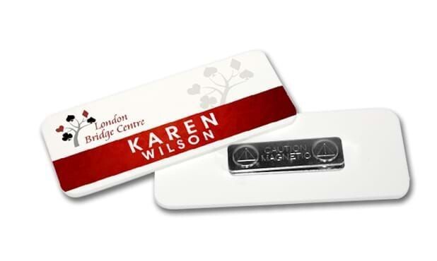 Ultrawhite with Magnetic Back: 3" x 1-1/4"-100281