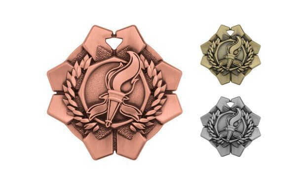 Imperial Victory Medallion: Antique Bronze 2"-105341