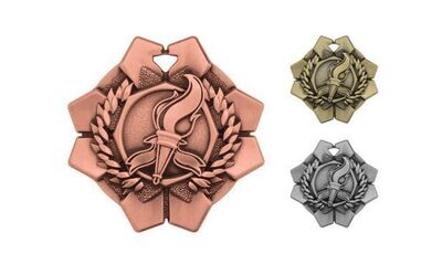 Imperial Victory Medallion: Antique Bronze 2"-105341