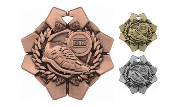 Imperial Track Medallion: Antique Bronze 2"-105356