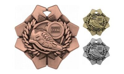 Imperial Track Medallion: Antique Bronze 2"-105356