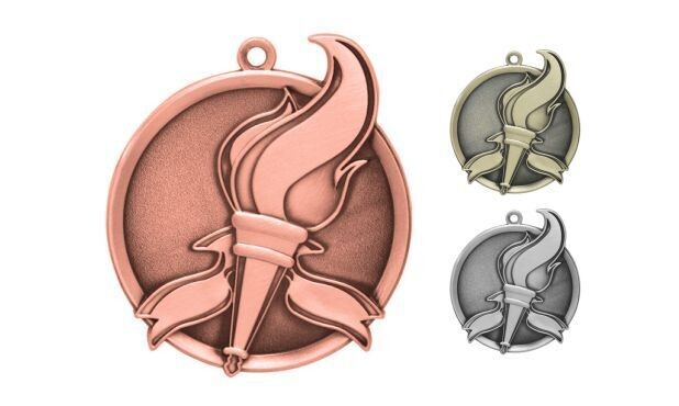 Mega Victory Medallion: Antique Bronze 2-1/4"-105399