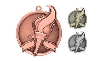 Mega Victory Medallion: Antique Bronze 2-1/4"-105399