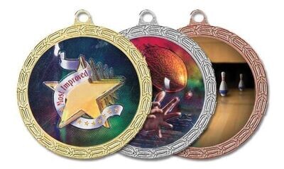Arrow Universal Insert Medallion: Bright Gold 2-1/2"-105868