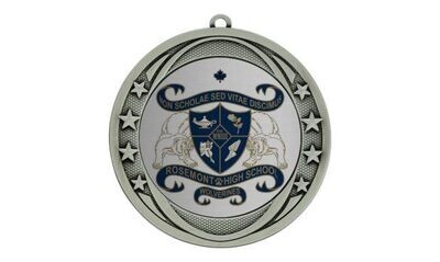 Orbit Universal Insert Medallion: Antique Silver 2-3/4"-105881