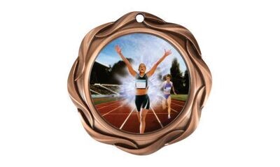 Fusion Universal Insert Medallion: Antique Bronze 3"-105885