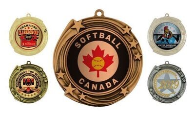 Galaxy Universal Insert Medallion: Antique Bronze 2-3/4"-107160