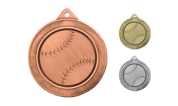 Legacy Baseball Medallion: Antique Bronze 2"-107872