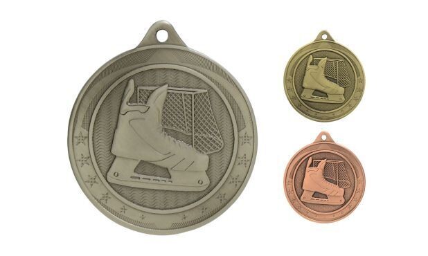 Legacy Hockey Medallion: Antique Silver 2"-107868