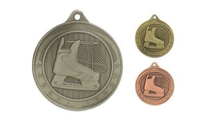 Legacy Hockey Medallion: Antique Silver 2"-107868