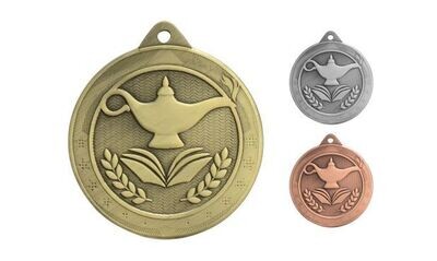 Legacy Knowledge Medallion: Antique Gold 2"-107876