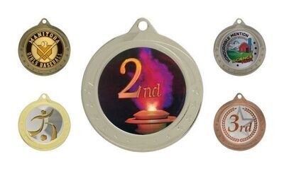Legacy Universal Medallion: Bright Silver 2-3/4"-107892