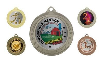 Legacy Universal Medallion: Antique Silver 2-3/4"-107894