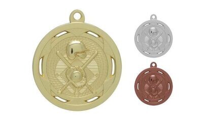 Strata Baseball Medallion: Bright Gold 2"-107896