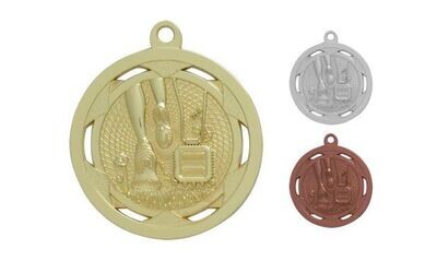 Strata Cross Country Medallion: Bright Gold 2"-107908