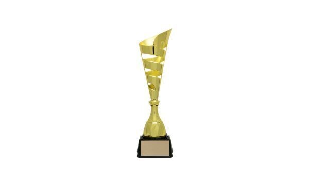 Gold Vito Cup Trophy: 14-1/2"-100808
