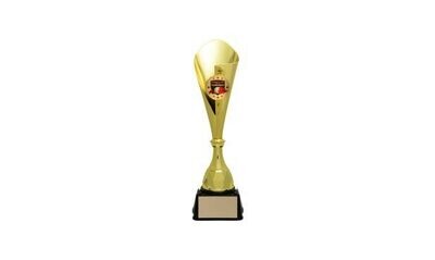 Gold Bruno Cup Trophy: 14-5/8"-100829