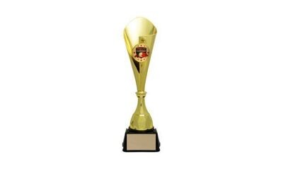Gold Bruno Cup Trophy: 15-1/2"-100833